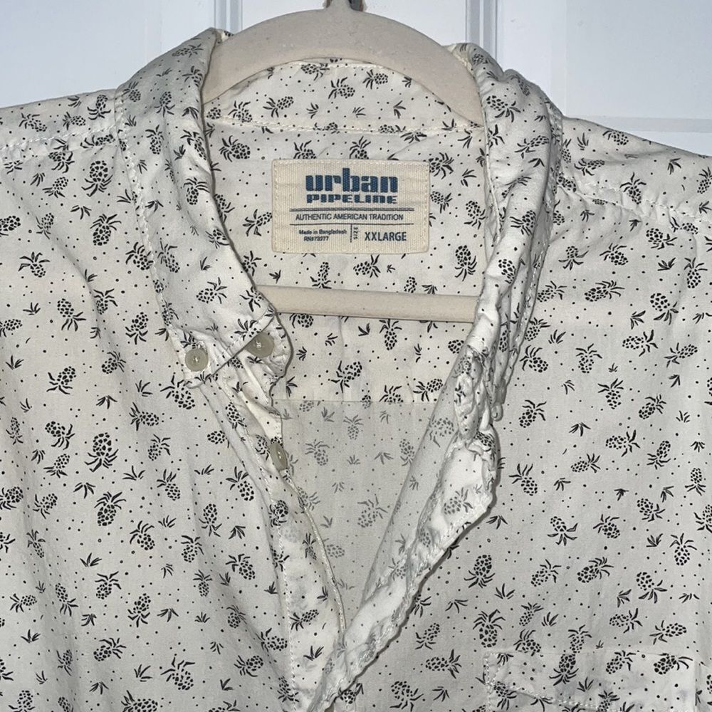 Urban pipeline pineapple button down shirt